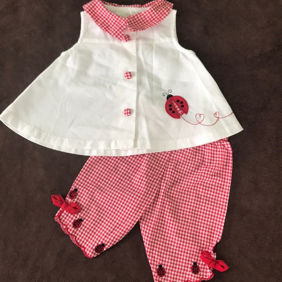 ladybug clothes for baby girl